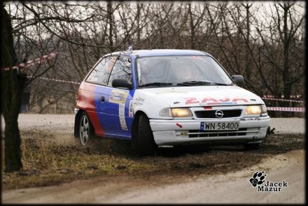 Piotr Żajkowski i Marek Kaczmarek - Opel Astra GSi 16V.