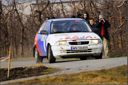Piotr Żajkowski i Marek Kaczmarek - Opel Astra GSi 16V.