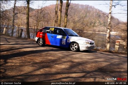Piotr Żajkowski i Marek Kaczmarek - Opel Astra GSi 16V.