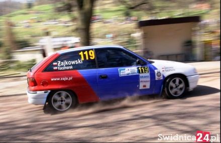 Piotr Żajkowski i Marek Kaczmarek - Opel Astra GSi 16V.