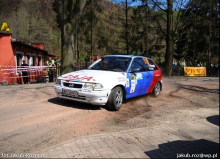 Piotr Żajkowski i Marek Kaczmarek - Opel Astra GSi 16V.