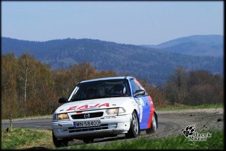 Piotr Żajkowski i Marek Kaczmarek - Opel Astra GSi 16V.