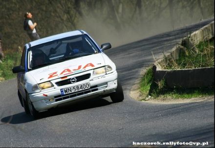 Piotr Żajkowski i Marek Kaczmarek - Opel Astra GSi 16V.