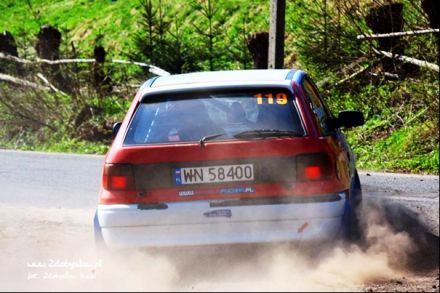 Piotr Żajkowski i Marek Kaczmarek - Opel Astra GSi 16V.