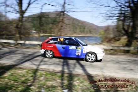 Piotr Żajkowski i Marek Kaczmarek - Opel Astra GSi 16V.