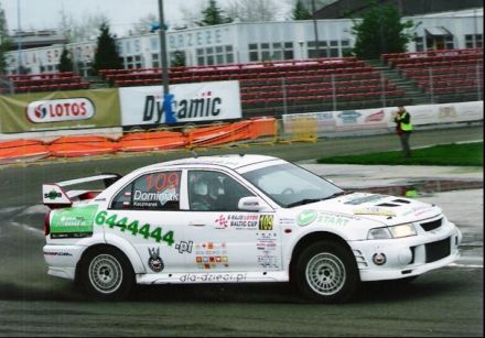 Maciej Dominiak i Marek Kaczmarek - Mitsubishi Lancer Evo VI.