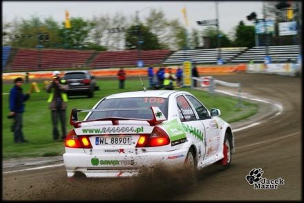 Maciej Dominiak i Marek Kaczmarek - Mitsubishi Lancer Evo VI.