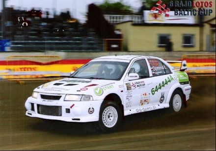 Maciej Dominiak i Marek Kaczmarek - Mitsubishi Lancer Evo VI.