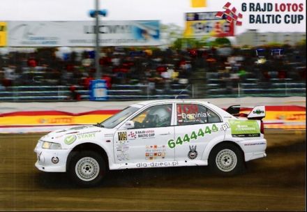 Maciej Dominiak i Marek Kaczmarek - Mitsubishi Lancer Evo VI.