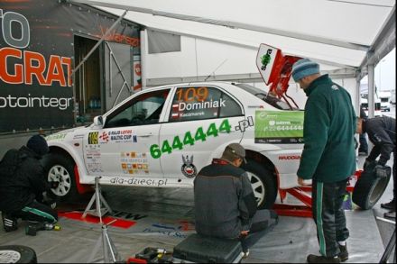 Maciej Dominiak i Marek Kaczmarek - Mitsubishi Lancer Evo VI.