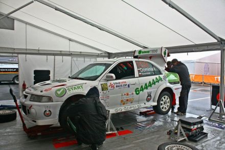 Maciej Dominiak i Marek Kaczmarek - Mitsubishi Lancer Evo VI.