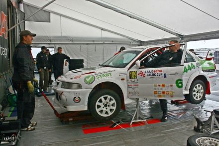 Maciej Dominiak i Marek Kaczmarek - Mitsubishi Lancer Evo VI.
