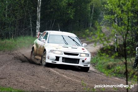 Maciej Dominiak i Marek Kaczmarek - Mitsubishi Lancer Evo VI.