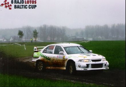 Maciej Dominiak i Marek Kaczmarek - Mitsubishi Lancer Evo VI.
