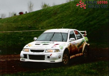 Maciej Dominiak i Marek Kaczmarek - Mitsubishi Lancer Evo VI.