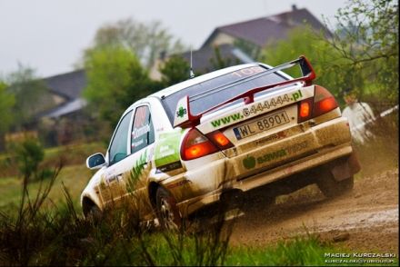 Maciej Dominiak i Marek Kaczmarek - Mitsubishi Lancer Evo VI.