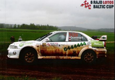 Maciej Dominiak i Marek Kaczmarek - Mitsubishi Lancer Evo VI.