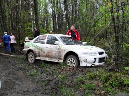 Maciej Dominiak i Marek Kaczmarek - Mitsubishi Lancer Evo VI.