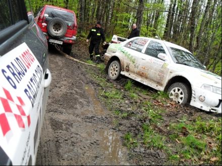 Maciej Dominiak i Marek Kaczmarek - Mitsubishi Lancer Evo VI.