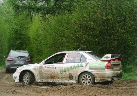 Maciej Dominiak i Marek Kaczmarek - Mitsubishi Lancer Evo VI.