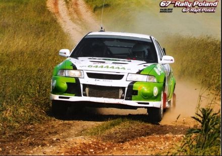 Maciej Dominiak i Marek Kaczmarek - Mitsubishi Lancer Evo VI.