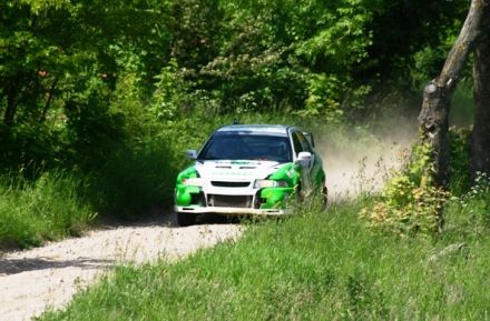 Maciej Dominiak i Marek Kaczmarek - Mitsubishi Lancer Evo VI.