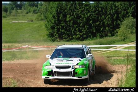 Maciej Dominiak i Marek Kaczmarek - Mitsubishi Lancer Evo VI.