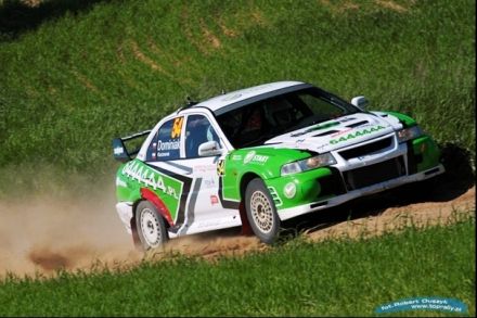 Maciej Dominiak i Marek Kaczmarek - Mitsubishi Lancer Evo VI.