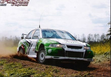 Maciej Dominiak i Marek Kaczmarek - Mitsubishi Lancer Evo VI.