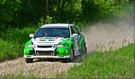 Maciej Dominiak i Marek Kaczmarek - Mitsubishi Lancer Evo VI.