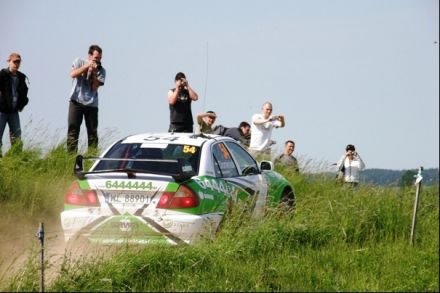 Maciej Dominiak i Marek Kaczmarek - Mitsubishi Lancer Evo VI.