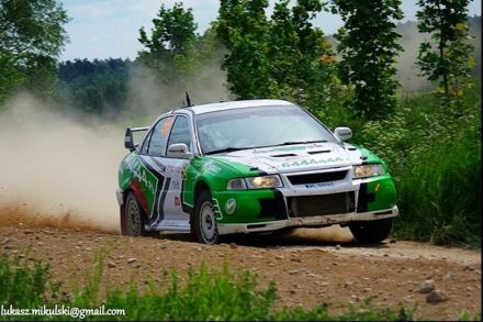 Maciej Dominiak i Marek Kaczmarek - Mitsubishi Lancer Evo VI.