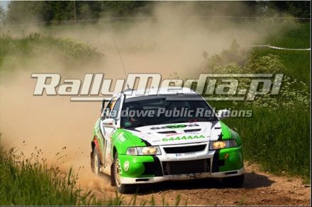 Maciej Dominiak i Marek Kaczmarek - Mitsubishi Lancer Evo VI.