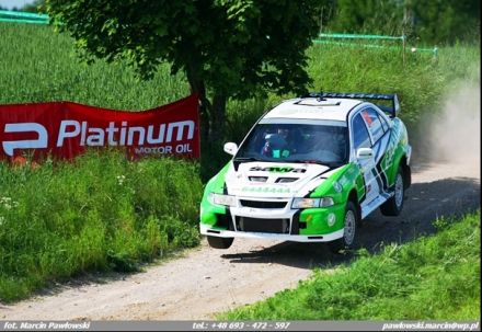 Maciej Dominiak i Marek Kaczmarek - Mitsubishi Lancer Evo VI.