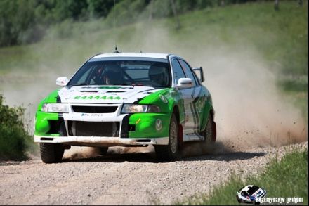 Maciej Dominiak i Marek Kaczmarek - Mitsubishi Lancer Evo VI.