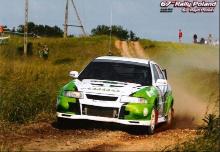 Maciej Dominiak i Marek Kaczmarek - Mitsubishi Lancer Evo VI.