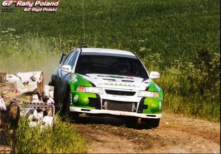 Maciej Dominiak i Marek Kaczmarek - Mitsubishi Lancer Evo VI.