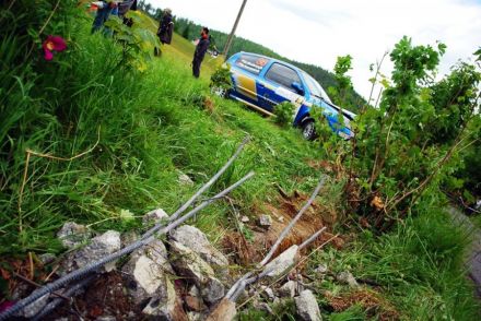 Mirosław Włodarczyk i Marek Kaczmarek - Renault Clio Sport.