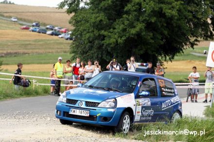Mirosław Włodarczyk i Marek Kaczmarek - Renault Clio Ragnotti Sport.