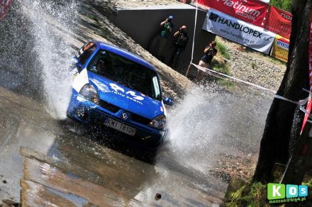 Mirosław Włodarczyk i Marek Kaczmarek - Renault Clio Ragnotti Sport.