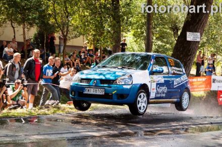 Mirosław Włodarczyk i Marek Kaczmarek - Renault Clio Ragnotti Sport.