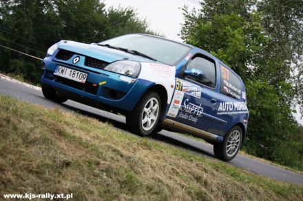 Mirosław Włodarczyk i Marek Kaczmarek - Renault Clio Ragnotti Sport.