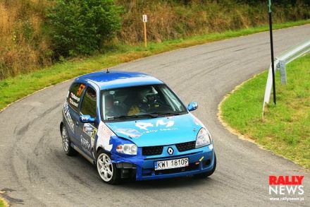 Mirosław Włodarczyk i Marek Kaczmarek - Renault Clio Ragnotti Sport.