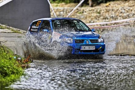 Mirosław Włodarczyk i Marek Kaczmarek - Renault Clio Ragnotti Sport.