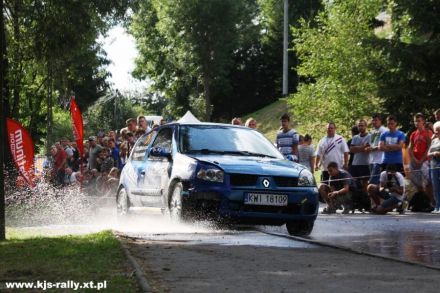Mirosław Włodarczyk i Marek Kaczmarek - Renault Clio Ragnotti Sport.
