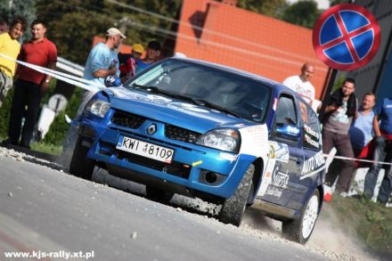 Mirosław Włodarczyk i Marek Kaczmarek - Renault Clio Ragnotti Sport.