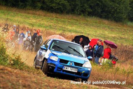Mirosław Włodarczyk i Marek Kaczmarek - Renault Clio Ragnotti Sport.