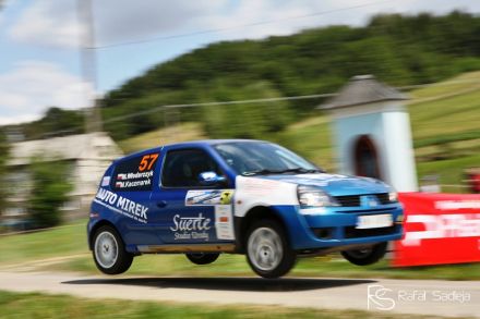 Mirosław Włodarczyk i Marek Kaczmarek - Renault Clio Ragnotti Sport.