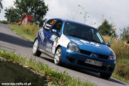 Mirosław Włodarczyk i Marek Kaczmarek - Renault Clio Ragnotti Sport.