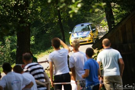 Mirosław Włodarczyk i Marek Kaczmarek - Renault Clio Ragnotti Sport.
